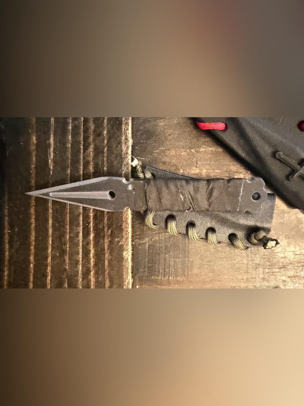 G10 Tactical Knife with Sheath
